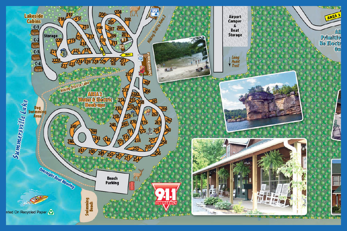 RV Camping Summersville Camping RV Sites Spacious 20 30 50 amp